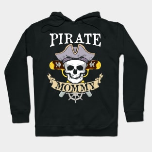 Pirate Mommy Halloween Matching Family Costume Gift Hoodie